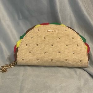 Betsey Johnson Taco Wristlet